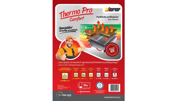 Podkład pod panele Thermo Pro Comfort